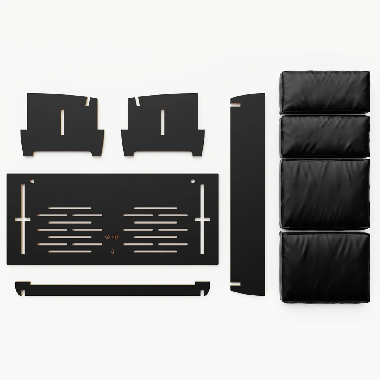 Divano Cinque Black*Gio Aio Best