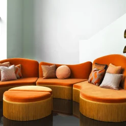 Divano componibile a 3 pezzi Wave Orange #2*Chiara Provasi Sale