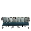 Divano da esterno Molle in acciaio inox*Officina Ciani Sale