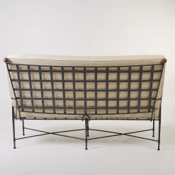 Divano da esterno reclinabile con cuscino a trama incrociata*DMG Fiesole Hot