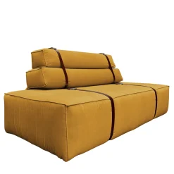 Divano Docker in velluto giallo oro*DLA Design Lab Hot