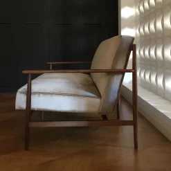 Divano Gaia in Noce*mg12 by Monica Geronimi Online