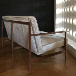 Divano Gaia in Noce*mg12 by Monica Geronimi Online