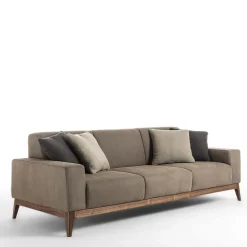 Divano Hermitage 3 posti Taupe*Durame Outlet
