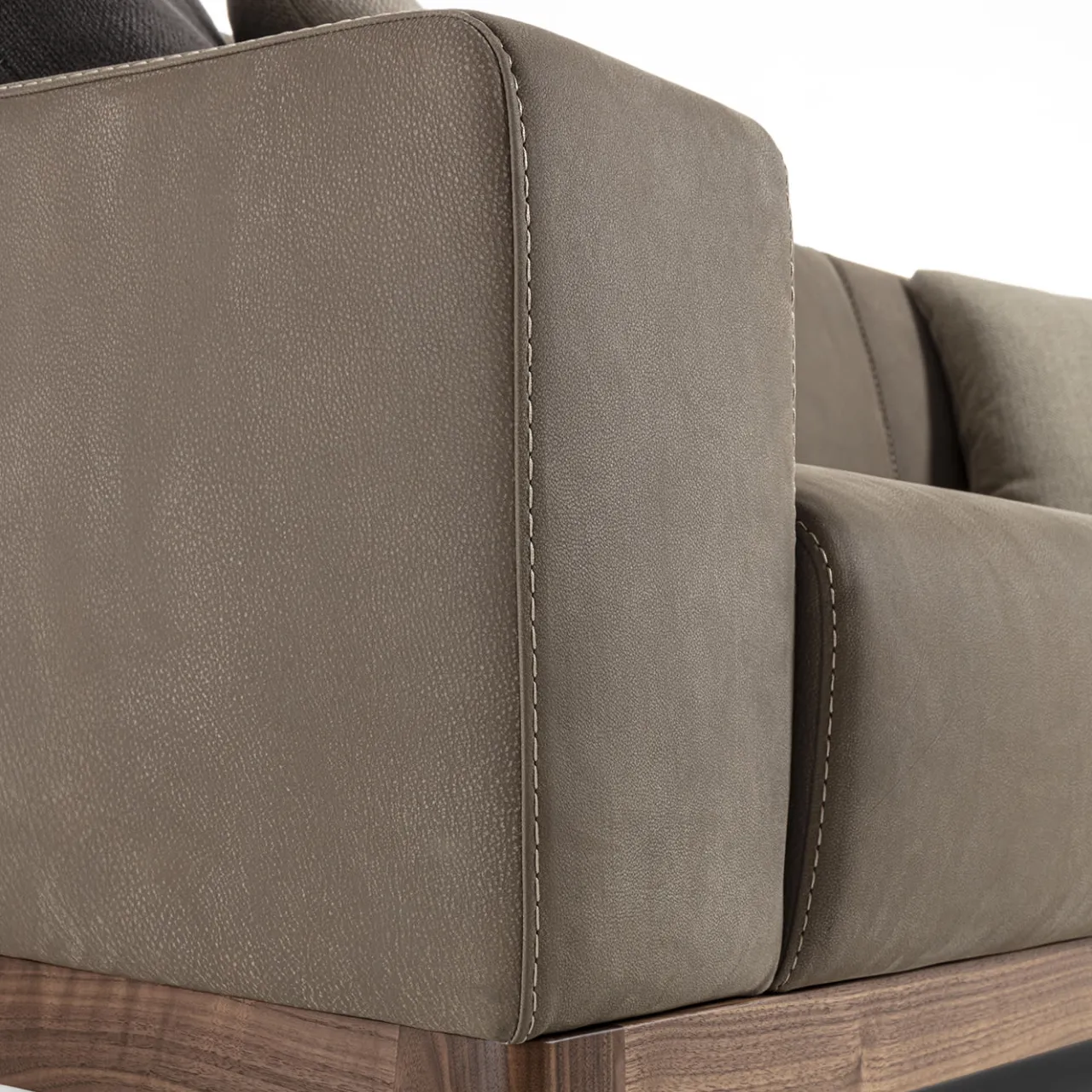 Divano Hermitage 3 posti Taupe*Durame Outlet