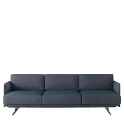 Divano Hugo' 3 posti blu*Sitia Discount