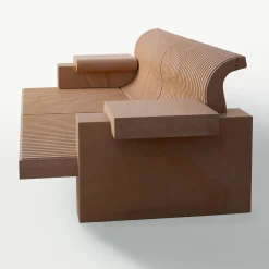 Divano Il Forte Rosso di Mario Bellini*MGM Marmi e Graniti Sale