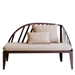 Divano in acciaio corten Oblì*TrackDesign Clearance