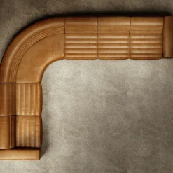 Divano in pelle modulare Vicious*Giopagani Best