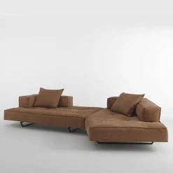 Divano in pelle nubuk rustica M1 Pentagon*Albedo Sale