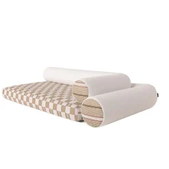 Divano Majlis On Floor Bianco Modulare Destro*Jwana Hamdan Outlet