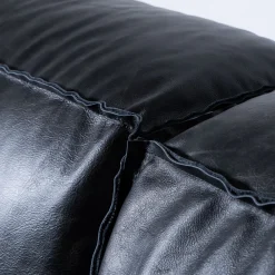 Divano Modulabile Placido in Pelle Antracite*Mantellassi 1926 Best