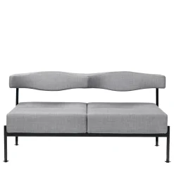 Divano Momo a 2 posti grigio*Sitia Discount