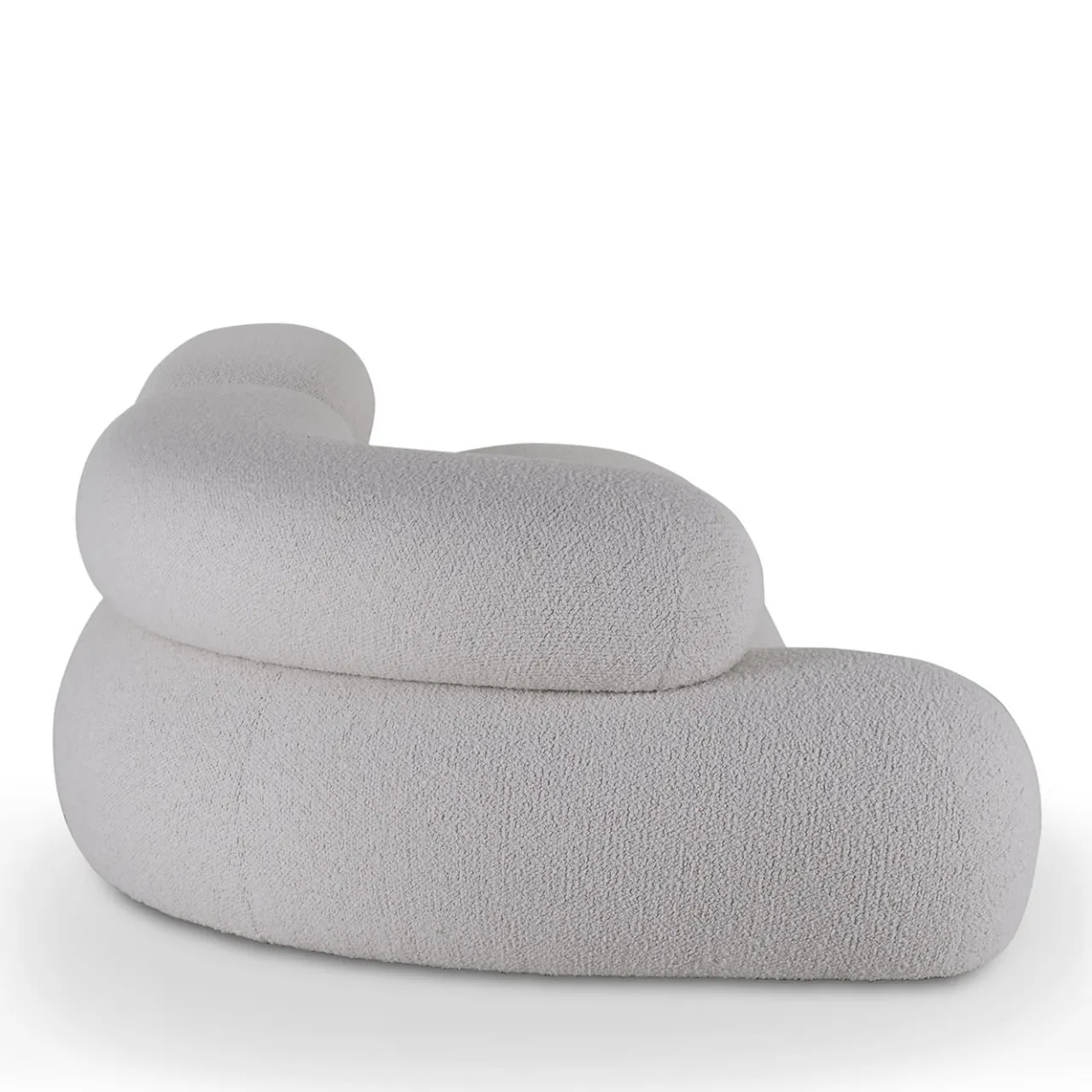 Divano Nefelibata bianco in jacquard bielastico*Adrenalina Best