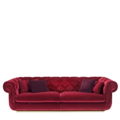 Divano Opera Borgogna di Stefano Giovannoni*Ghidini 1961 Online