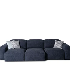 Divano Placido in Tessuto Blu a 3 Posti*Mantellassi 1926 Outlet