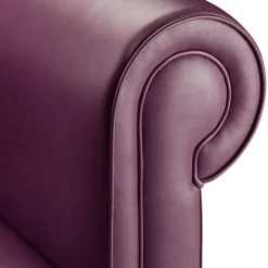 Divano Portofino 2 posti viola di Stefano Giovannoni*Ghidini 1961 Best