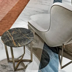 Egoiste Chaise Longue in Pelle Bianca*Visionnaire Outlet