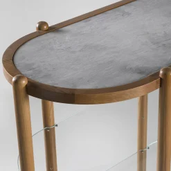 Etagère Cipolla a 6 ripiani in iroko scuro*Annibale Colombo Discount