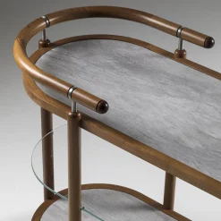 Etagère Ginepro Low Dark Iroko*Annibale Colombo Online