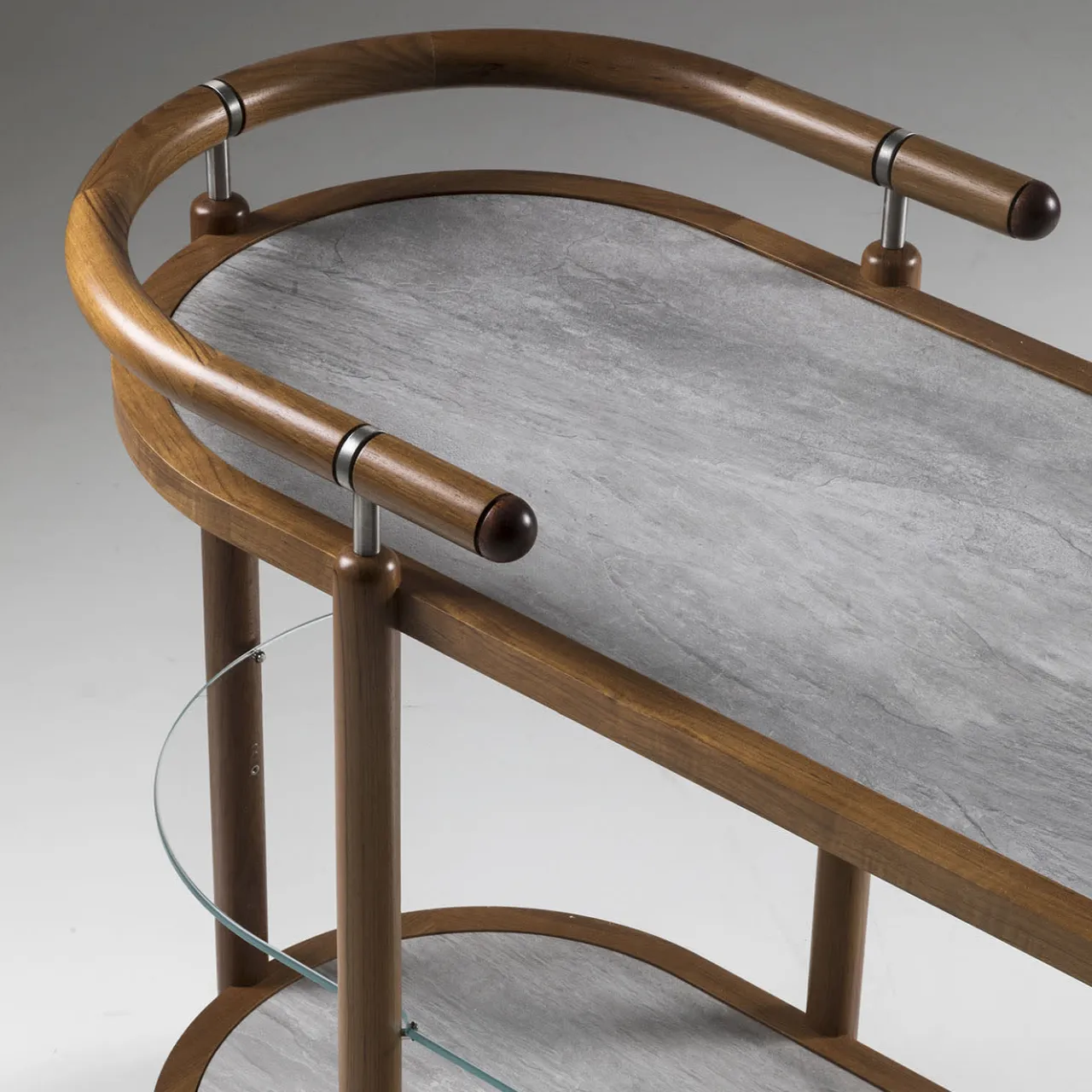 Etagère Ginepro Low Dark Iroko*Annibale Colombo Online