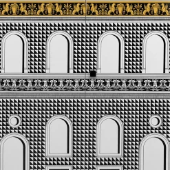 Facciata Quattrocentesca Rialzata Piccolo Armadietto #1*Fornasetti Hot