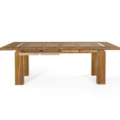 Florence Tavolo rettangolare in legno zebrano 1947*Berdondini 1926 Sale