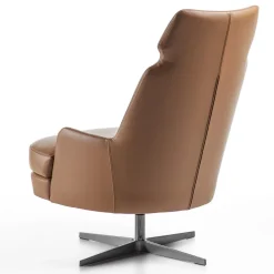 Forma Bergere girevole in pelle*Carpanelli