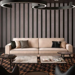 Grande tavolino in marmo e velluto*CPRN Homood Clearance