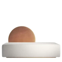 Horizon white textile and velvet sofa*Secolo Outlet