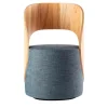 Hug Blue Lounge chair di Luigi Maggiore*Barba Design Sale