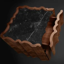 Il Pezzo 2 Comodino Nero*Il Pezzo Mancante Clearance