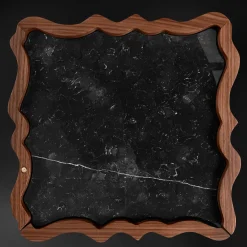 Il Pezzo 2 Comodino Nero*Il Pezzo Mancante Clearance