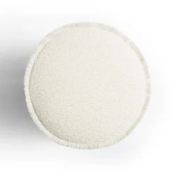 Il pouf - Bouclè Crema*LO Decor