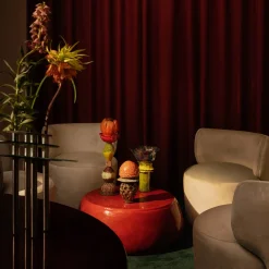 Incontro Pouf grande in ciliegio*Da A New