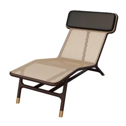 Joyce Chaise Longue nera*Morelato Sale