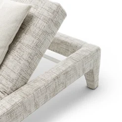 Lettino da sole in tessuto morbido Moonlight di Paola Navone Otto Studio*Exteta Online