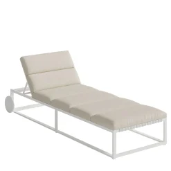 Lettino da sole Metropolitan di Carlo Colombo*Braid Outdoor Outlet