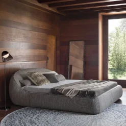 Letto Abbracci grigio di Lorenza Bozzoli*Ghidini 1961 New