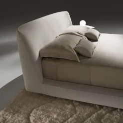 Letto Athene 905 in Tessuto Beige*Ferri 1956
