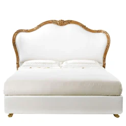 Letto Bianco e Oro Rialto*Roberto Giovannini