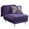 Letto da giorno Casquet Mini in velluto viola profondo*Biosofa Sale