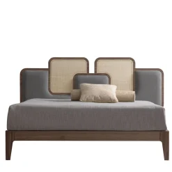Letto King Size Nuvola in Noce Canaletto*Modesign Discount