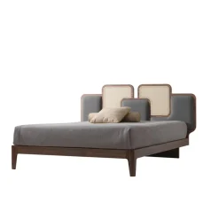 Letto King Size Nuvola in Noce Canaletto*Modesign Discount