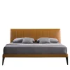 Letto King-Size Megan Arancione con Testiera Cordonata*Bodema New