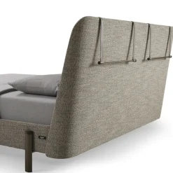 Letto King-Size Nara con Lacci in cuoio*Bodema Sale