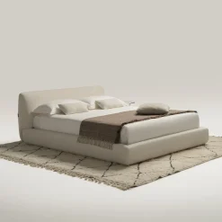 Letto NAXOS 905 in Tessuto Bianco*Ferri 1956 Sale