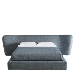 Letto Royale in tessuto blu di Castello Lagravinese*Casamilano Online