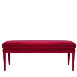 LIBELLULA ECO Panchina in velluto rosso passione*Biosofa