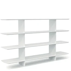 Libreria a 4 ripiani Shift White di Foster + Partners*Tecno Spa Clearance